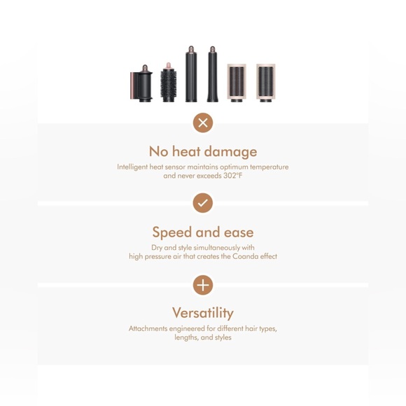 Dyson Airwrap multi-styler complete long ceramic pink and rose gold - Picture 9 of 15